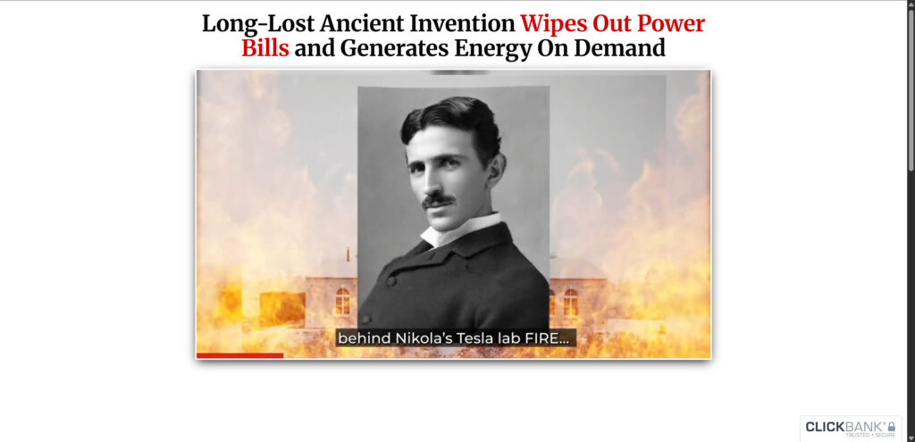 Buried Tesla Blueprint Generator Scam Exposed: The “Free Energy” Lie Explained 2 1 111