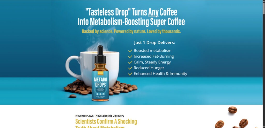 METABO Drops Supplement EXPOSED – Scam Ads & Red Flags 1 1 118