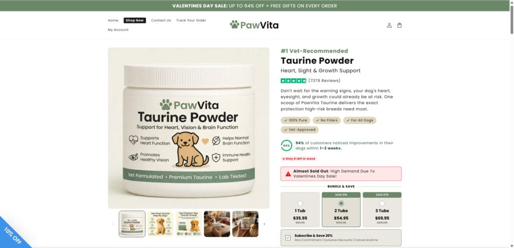 PawVita Taurine Powder for Dogs - Scam or Legit? Full Review 1 1 15
