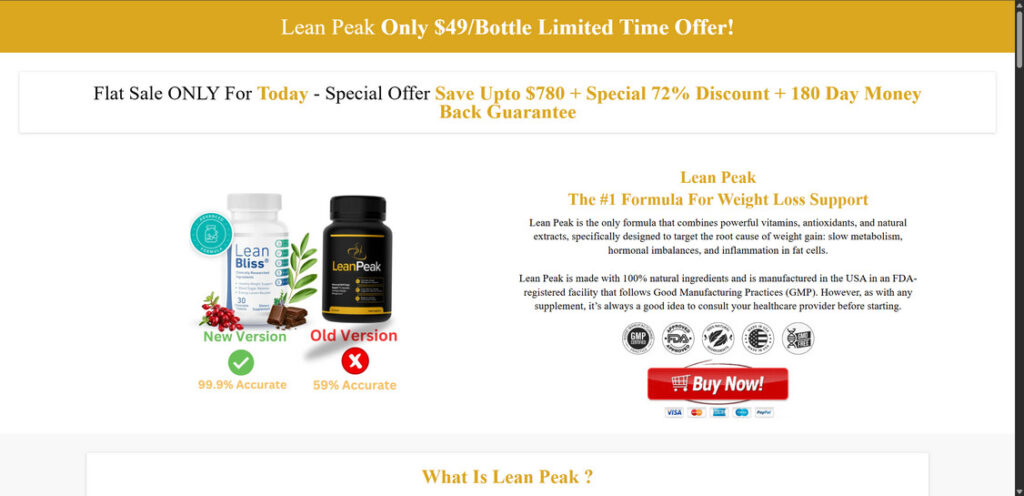 Beware the Lean Peak Supplement – Scam Ads & Red Flags 1 1 60