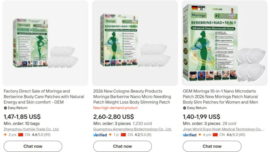 Alcuras Moringa Berberine AMPK Patch Scam EXPOSED - Read This 5 1x 22