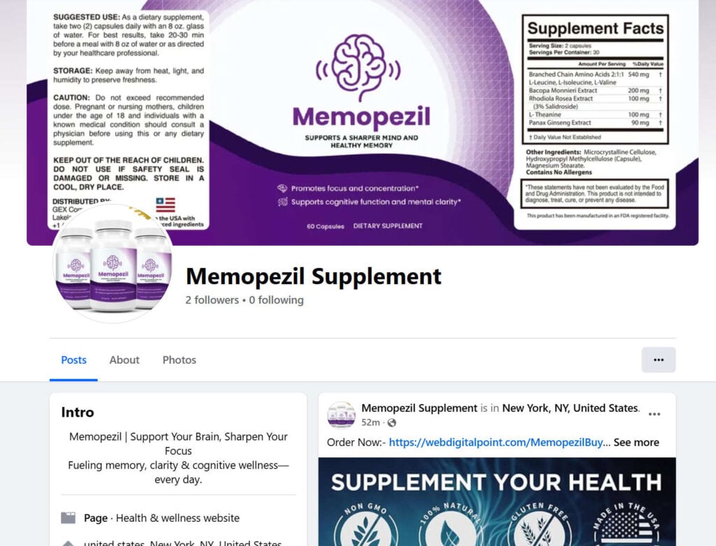 Memopezil Supplement EXPOSED – Scam Ads & Red Flags 1 1xxx