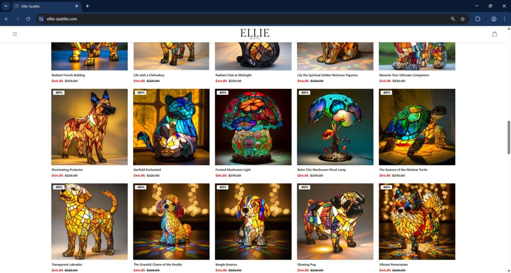Ellie Seattle Lamps Sale Scam: The Truth Behind the “Farewell Sale” 2 3 12