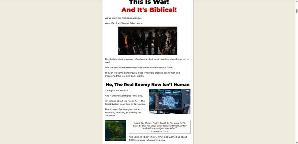 David’s Shield Scam Exposed: The “EMP + AI Beast Shield” Claims Don’t Add Up 3 7