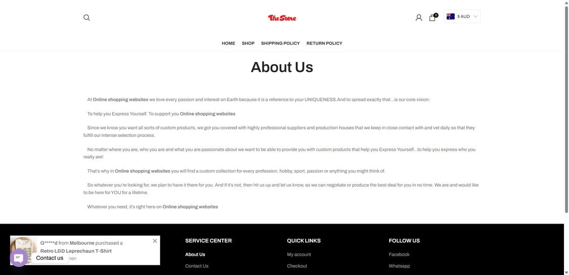 Australialimited-timesale.vip Scam Store: What You Need To Know 1 Australialimited timesale.vip scam 2