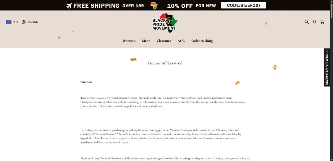 Blackpridemovement.com scam 1