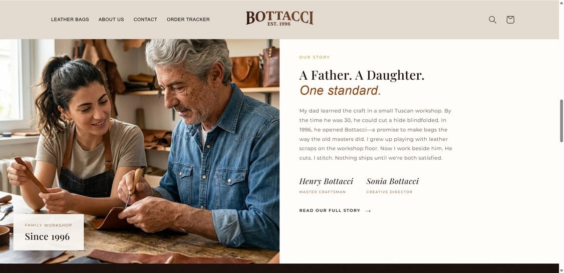 Bottacci.com scam 2