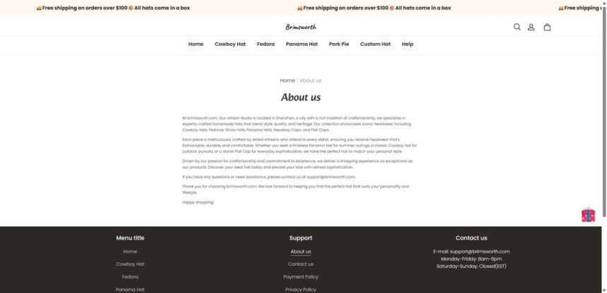 Brimsworth.com scam 2