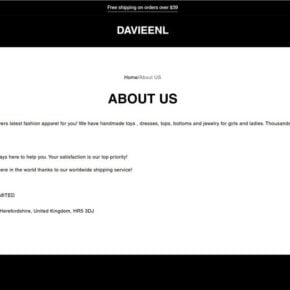 Davieenl.com scam 2