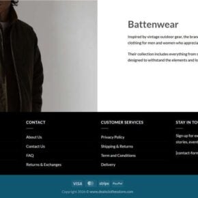 Dealsclothesstore.com scam 3