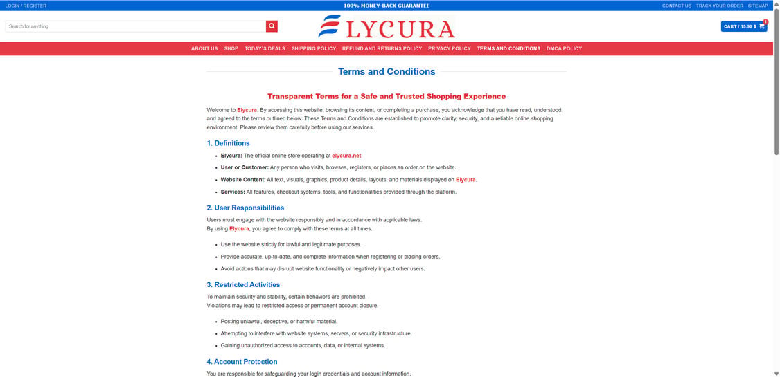 Elycura.net scam 1