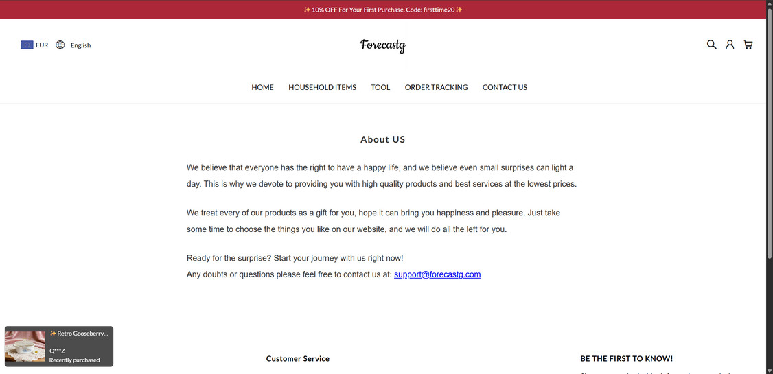 Forecastg.com scam 1