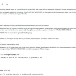 Goodspickes.com scam 2