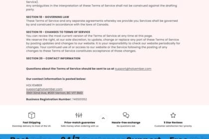 Holyember.com scam 2