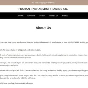 Jinshanshuitrade.com scam 2
