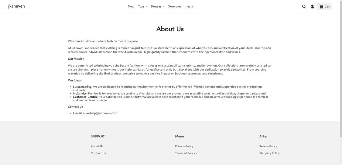 Jkthaven.com scam 1