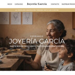 Joyeria garcia.com scam 1