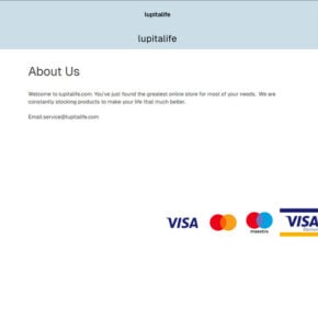 Lupitalife.com scam 1