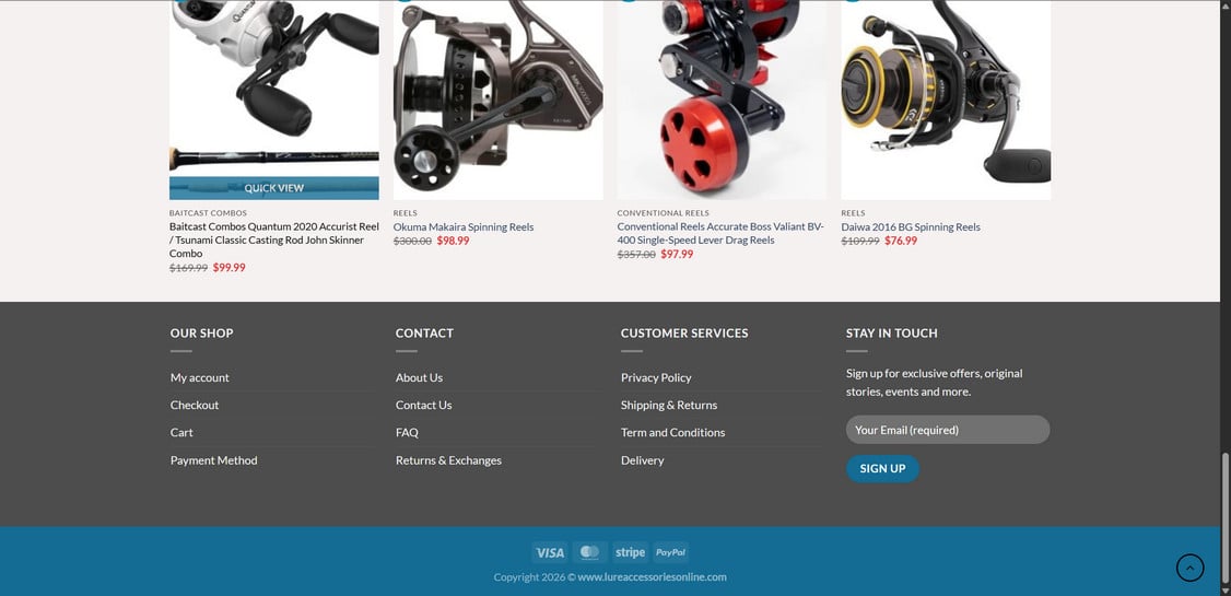 Lureaccessoriesonline.com scam 1