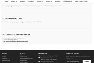 Luxeshopcart.com scam 2