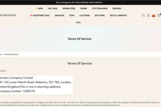 NatureQueens.com scam 1