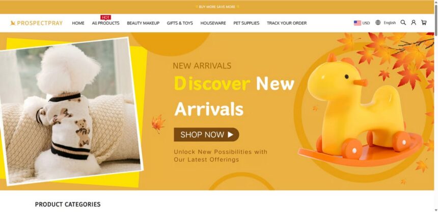 Prospectpray.com scam 2