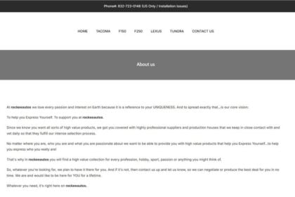 Rockeeauto.com scam 2