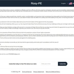 Rosy pe.com scam 3