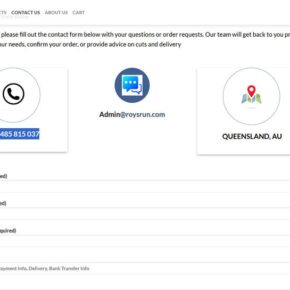 Roysrun.com scam 2