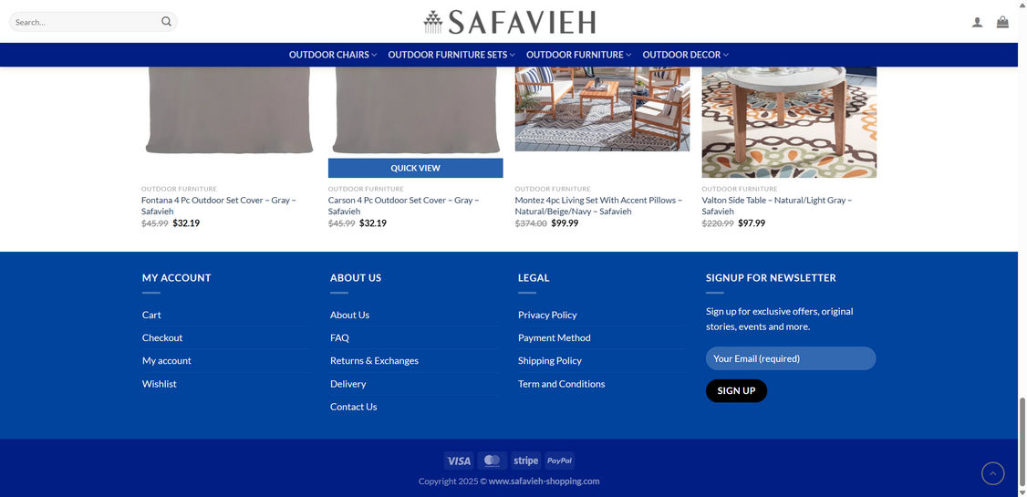 Safavieh shopping.com scam 1