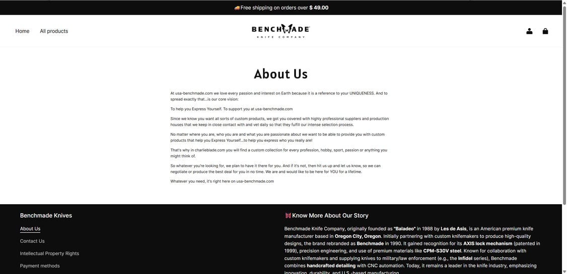 Starkblade.com scam 2