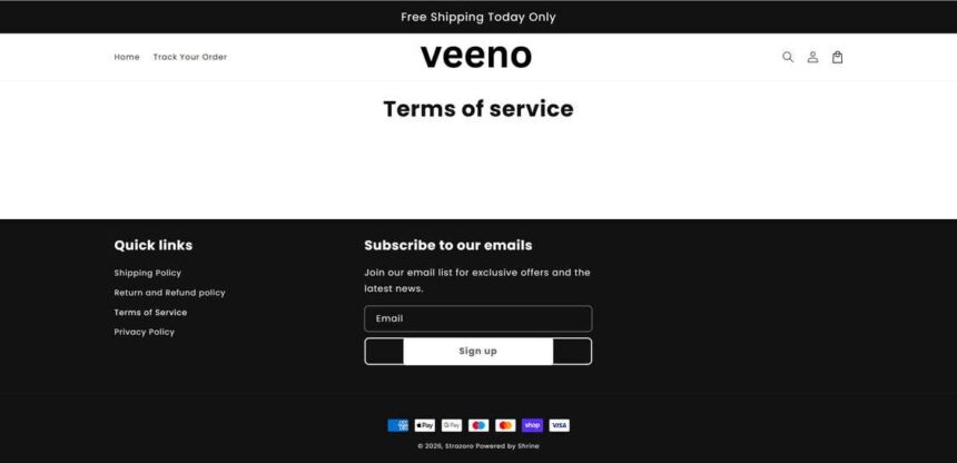 Tryveeno.com scam 2