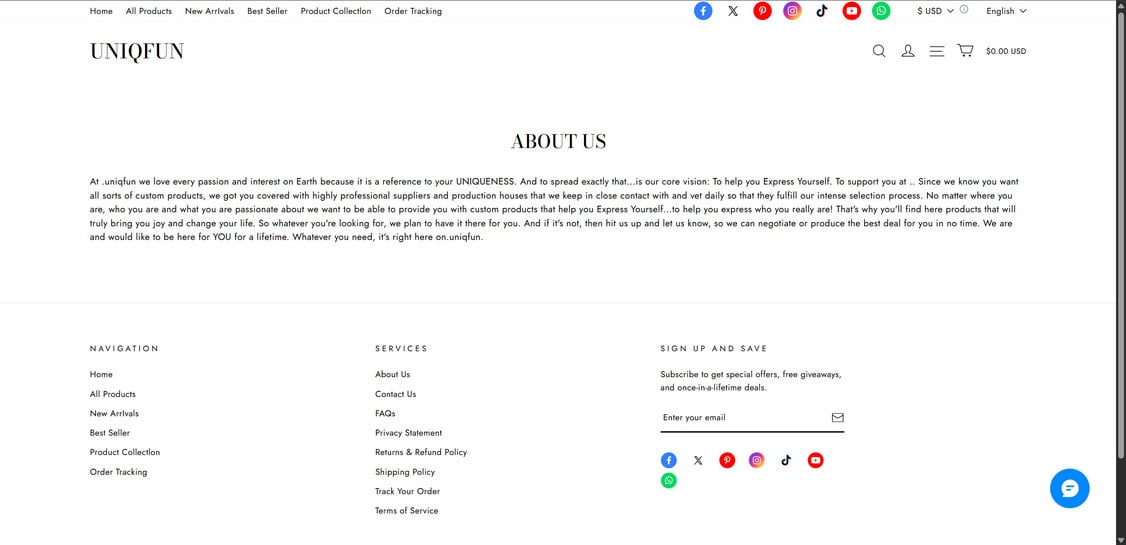 Uniqfun.com Scam Store: What You Need To Know 1 Uniqfun.com scam 1