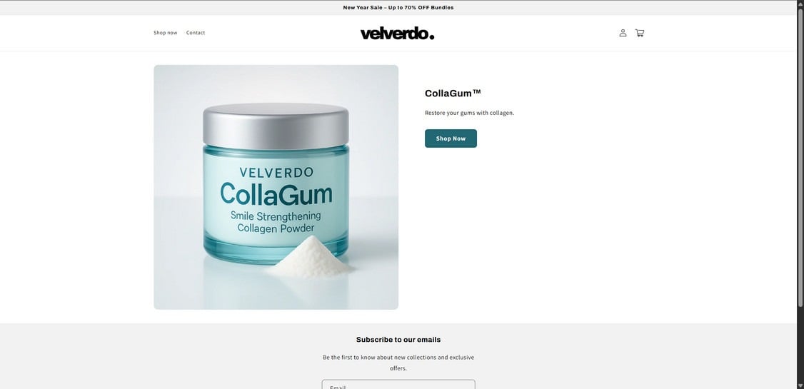 Velverdo.com scam 1