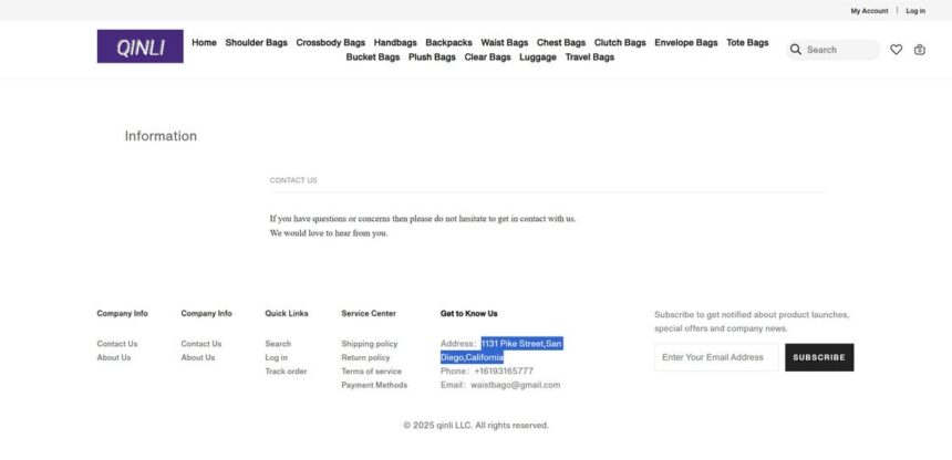 Waistbago.com scam 2