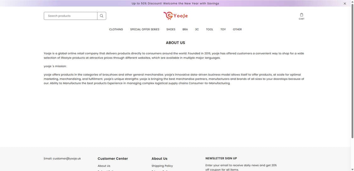 Yooje.uk – Scam or Legit? A Closer Look at Buyer Complaints 1 Yooje.uk scam
