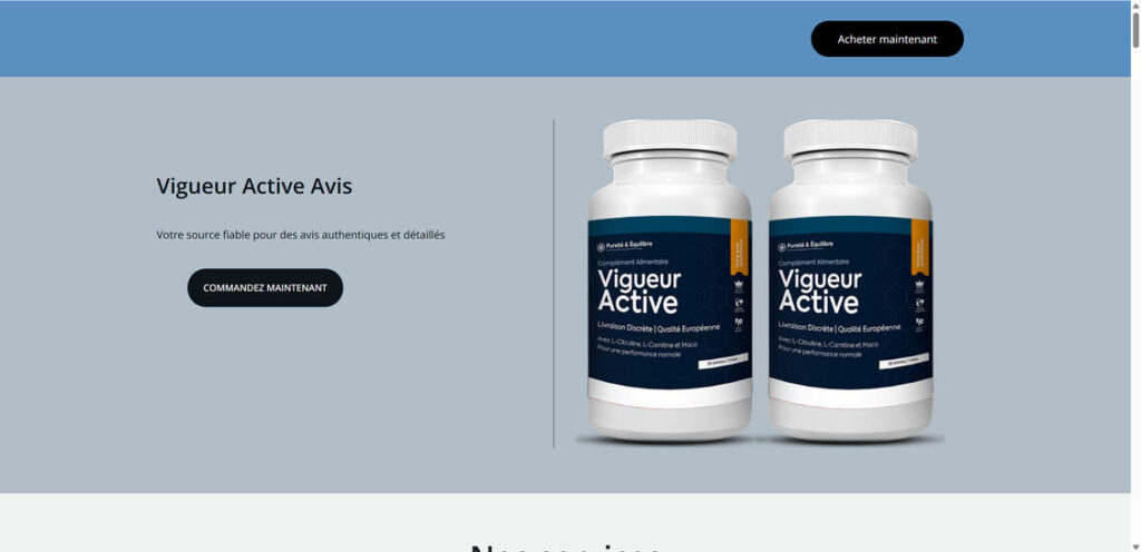 Vigueur Active Supplement EXPOSED – Scam Ads & Red Flags 1 x 12