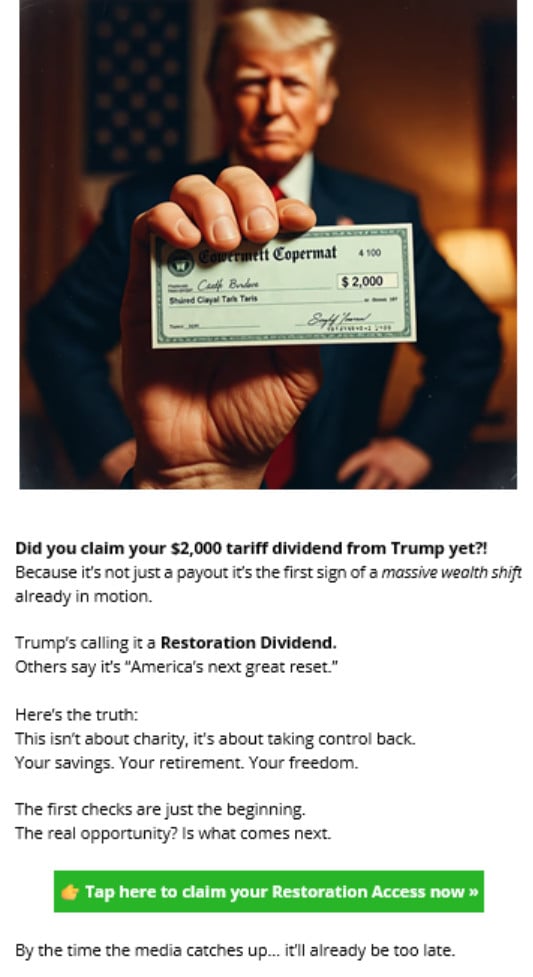 Trump Tariff Refunds Scams EXPOSED - Full Investigation 1 1 127