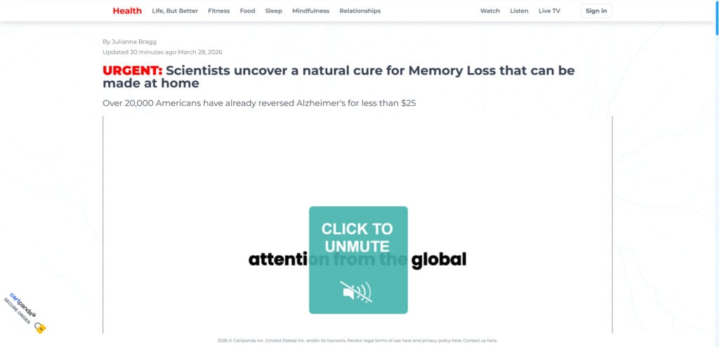 MemoryOn Supplement EXPOSED – Scam Ads & Red Flags 1 1 182