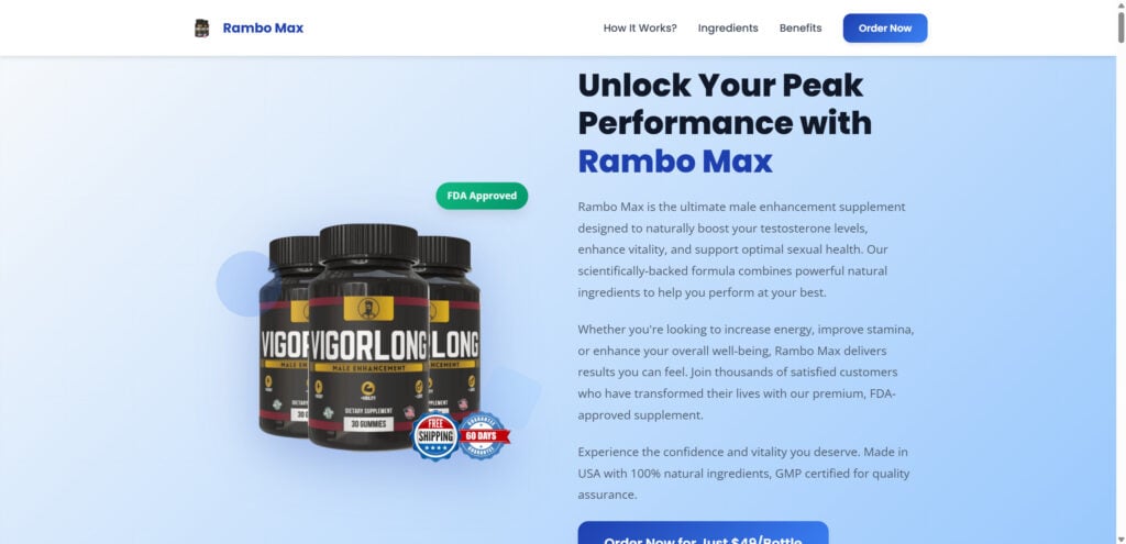 Rambo Max Supplement EXPOSED – Scam Ads & Red Flags 1 1 57