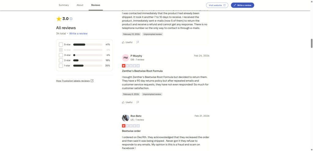 Zenther’s Beetwise Root Formula - Scam or Legit? Our Investigation 5 10