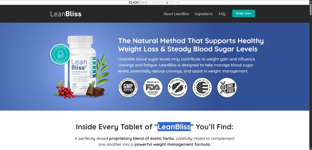 LeanBliss Supplement EXPOSED – Scam Ads & Red Flags 1 2