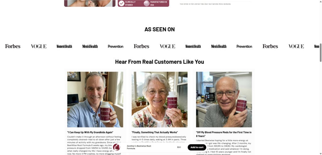 Zenther’s Beetwise Root Formula - Scam or Legit? Our Investigation 3 3 4