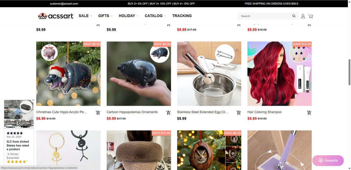 Acssart.com EXPOSED - Scam or Legit? Full Investigation 1 Acssart.com scam