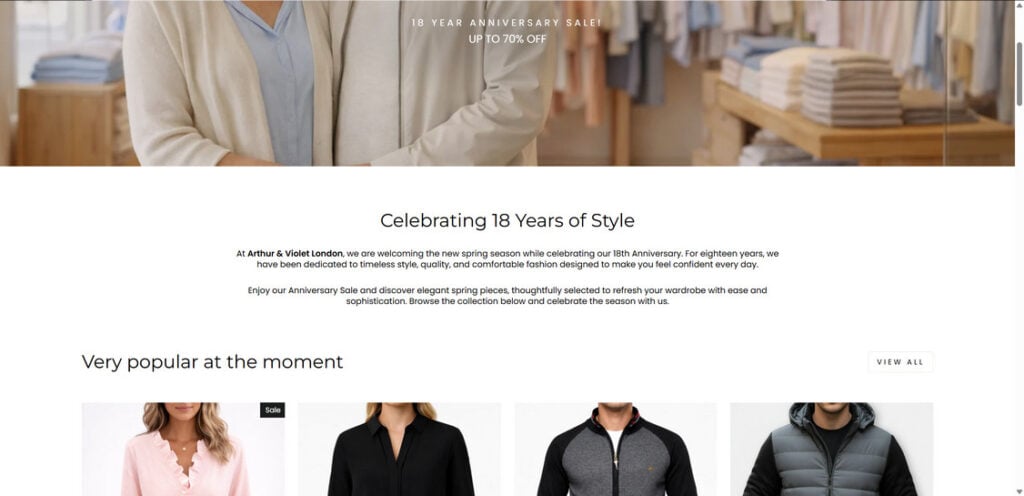 Arthur & Violet London Clothing EXPOSED – Scam or Legit? Full Investigation 1 Arthur Violet London scam
