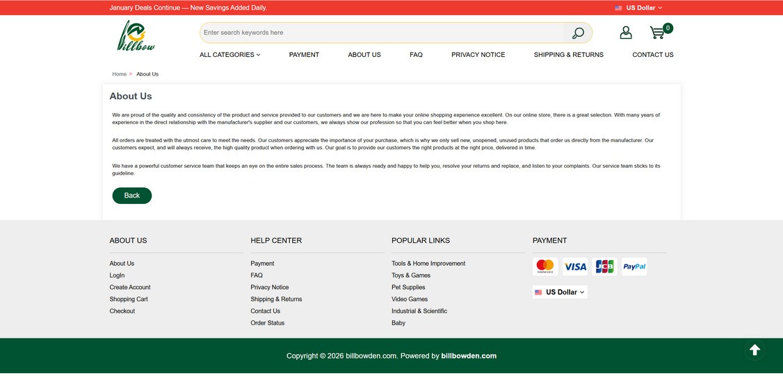 Billbowden.com scam 1