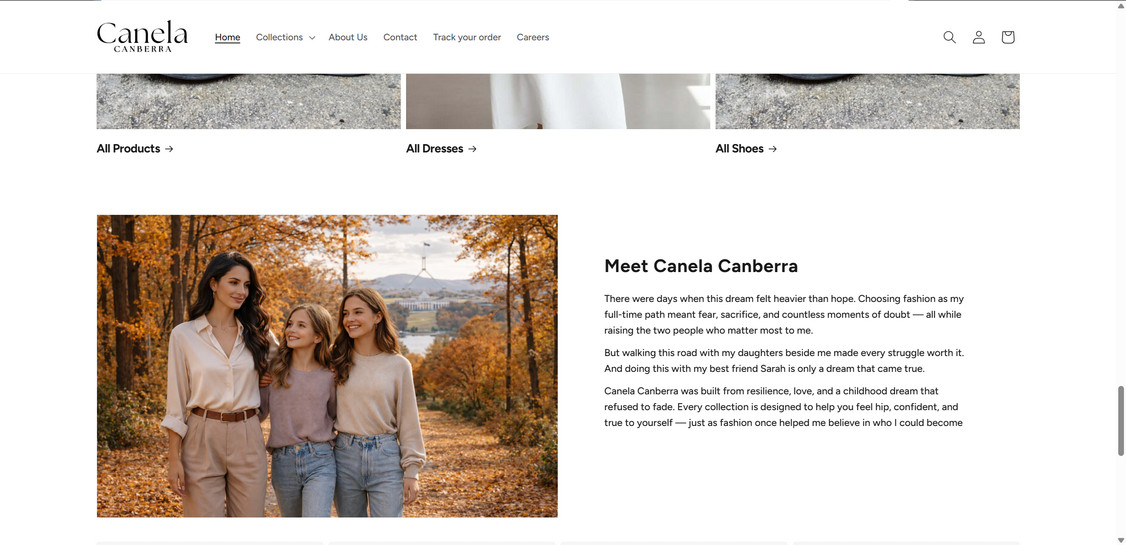 Canelacanberra.com scam 1