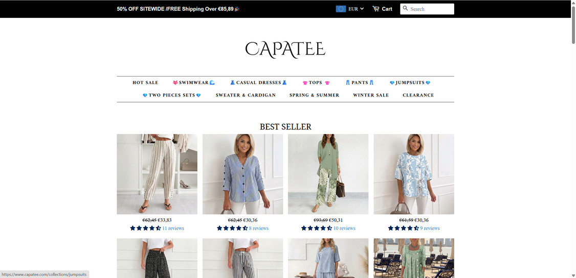 Capatee.com scam 2