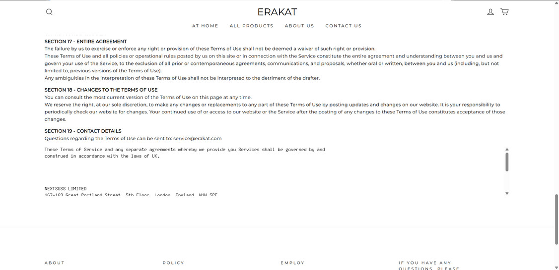 Erakat.com scam 1