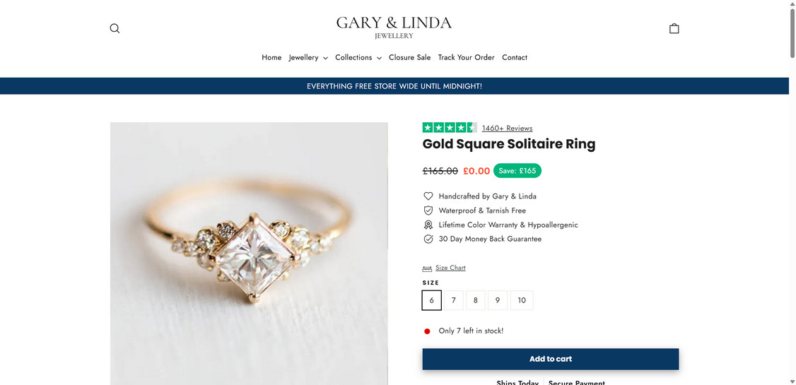 Garylinda jewellery.com scam 2